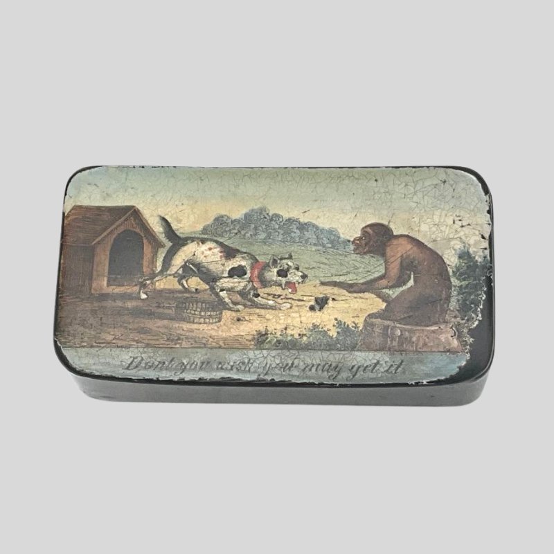 Hand-painted Regency Snuff Box - 13 Fabulous Last Minute Christmas Gifts For Under £100